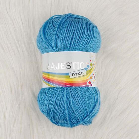 #MAJESTİC ARAN 80 GR. ÖRGÜ İPİ MAVİ