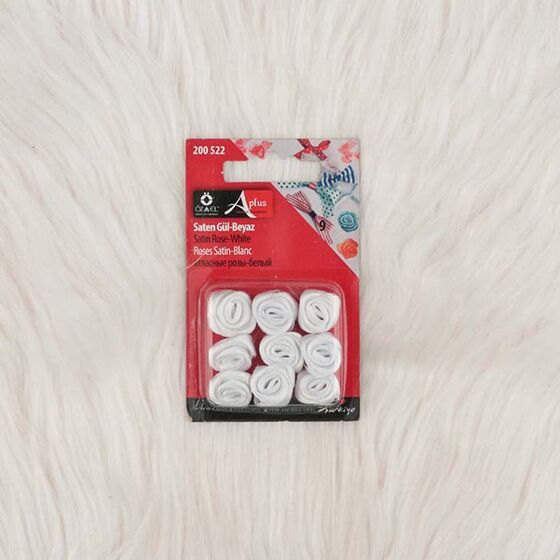 200522 SATIN ROSE 10 MM. WHITE
