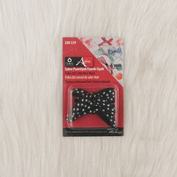 Blister - 200559 SATEN PUANTİYELİ FİYONK 6 MM.3 ADET SİYAH