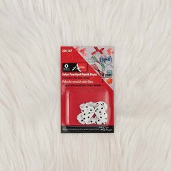 Blister - 200567 SATIN POINT BOOTH 10 MM. WHITE