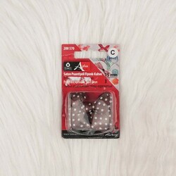 Blister - 200570 SATEN PUANTİYELİ FİYONK 15 MM. KAHVE