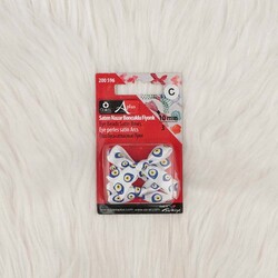 Blister - 200596 SATIN EVIL BEAD BOWTIE 10 MM.