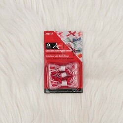 Blister - 200617 SATEN DANTELLİ PAPYON 20 MM. KIRMIZI