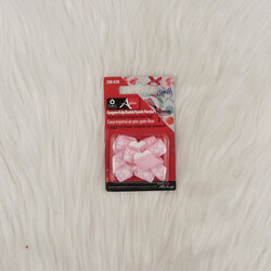 Blister - 200630 GROGRAINE HEART PRINTED BOWTIE