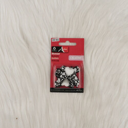 Blister - 200632 GROGREN KALP BASKILI FİYONK 10 MM.SİYAH 3 ADET