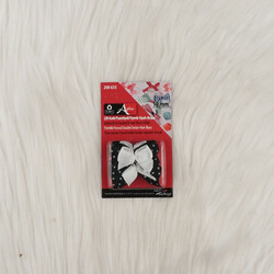 Blister - 200635 ÇİFT KATLI PUANTİYELİ FİYONK 10 MM.SİYAH 3 ADET