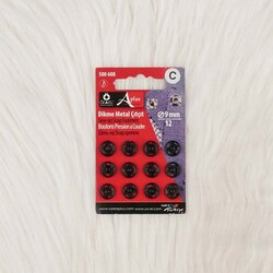 Blister - 500608 DİKME METAL ÇITÇIT 9 MM.