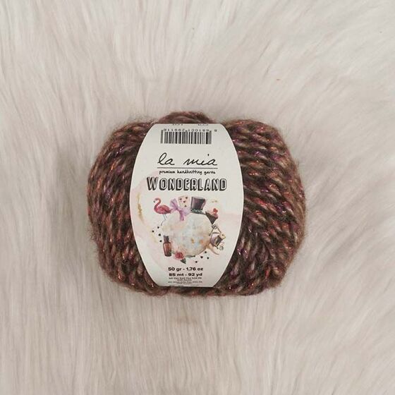 LA MIA WONDERLAND HAND KNITTING YARN 50 GR.85 MT.