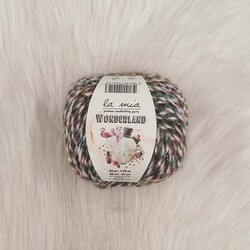 LA MIA WONDERLAND HAND KNITTING YARN 50 GR.85 MT. - Thumbnail