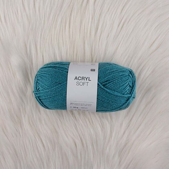 ACRYL SOFT ARKİLİK 50 GR. ÖRGÜ İPİ 017 (AZUR)