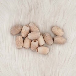 Madamella - AHŞAP ZEYTİN BONCUK 30 MM 50 GR. Madamella - AHŞAP ZEYTİN BONCUK 30 MM 50 GR.