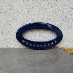 AKRİLİK DELİKLİ OVAL MODEL ÇANTA SAPI HT009 4793 - Thumbnail