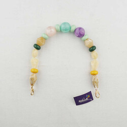 Noname - AKRİLİK TAŞ ÇANTA SAPI MODEL 7 37 CM.