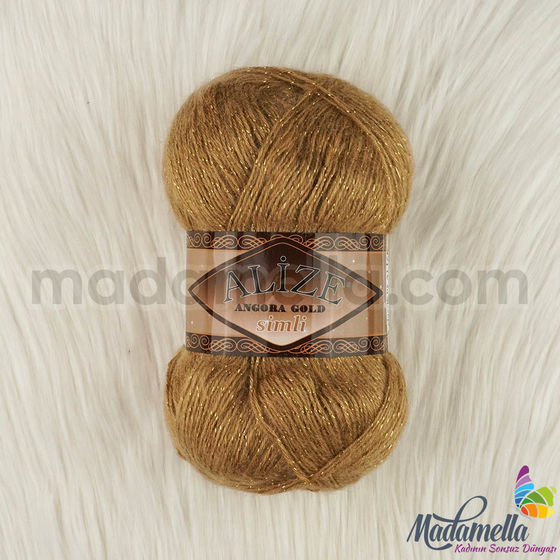 ALİZE ANGORA GOLD SİMLİ ÖRGÜ İPİ