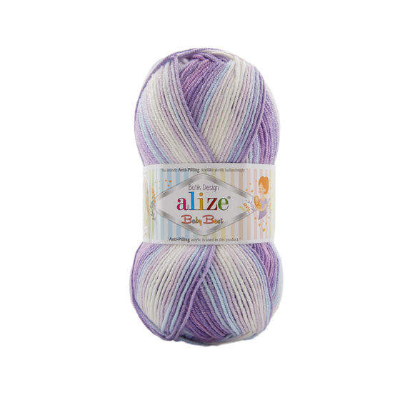ALİZE BABY BEST BATİK 100 GR 240 MT ÖRGÜ İPİ - 2