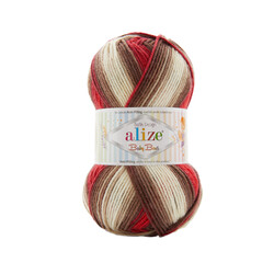 ALİZE BABY BEST BATİK 100 GR 240 MT ÖRGÜ İPİ 4574