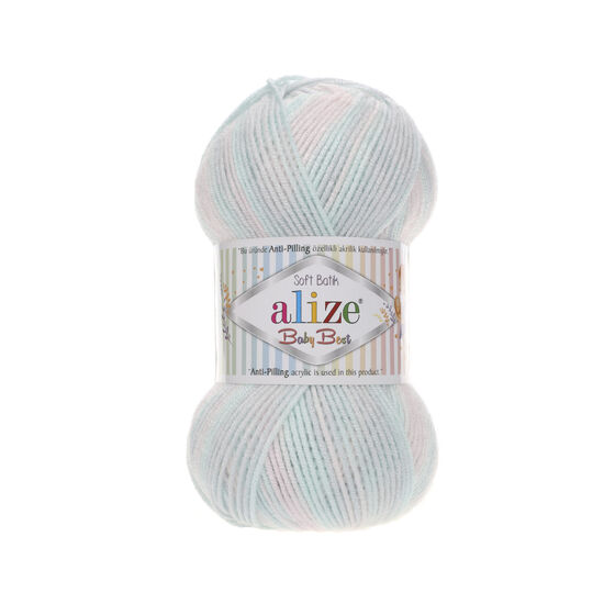 ALİZE BABY BEST BATİK 100 GR 240 MT ÖRGÜ İPİ - 4