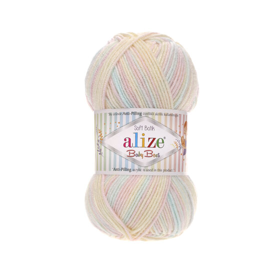 ALİZE BABY BEST BATİK 100 GR 240 MT ÖRGÜ İPİ - 5