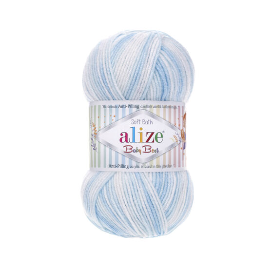 ALİZE BABY BEST BATİK 100 GR 240 MT ÖRGÜ İPİ - 10