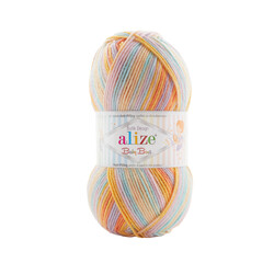 ALİZE BABY BEST BATİK 100 GR 240 MT ÖRGÜ İPİ 7931