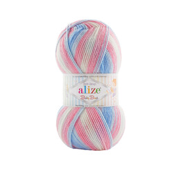 ALİZE BABY BEST BATİK 100 GR 240 MT ÖRGÜ İPİ 7935
