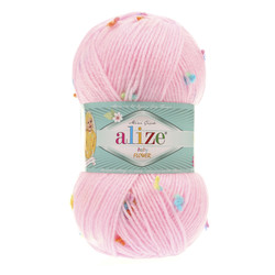 ALIZE BABY FLOWER KNITTING YARN - Thumbnail