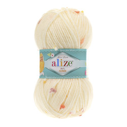 ALIZE BABY FLOWER KNITTING YARN - Thumbnail