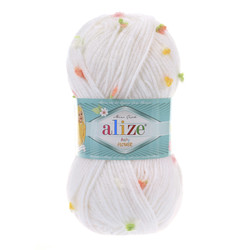 ALIZE BABY FLOWER KNITTING YARN - Thumbnail