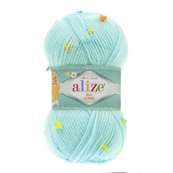 ALIZE BABY FLOWER KNITTING YARN - Thumbnail