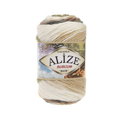 ALİZE BURCUM BATİK ÖRGÜ İPİ 100 GR - Thumbnail