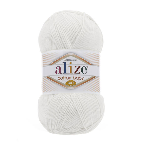 ALİZE COTTON BABY SOFT 100 GR. 270 MT ÖRGÜ İPİ