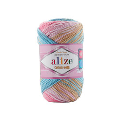 -ALİZE COTTON GOLD BATİK ÖRGÜ İPİ - Thumbnail