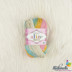 -ALİZE COTTON GOLD BATİK ÖRGÜ İPİ - Thumbnail