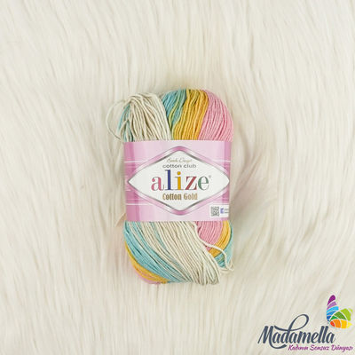 -ALİZE COTTON GOLD BATİK ÖRGÜ İPİ