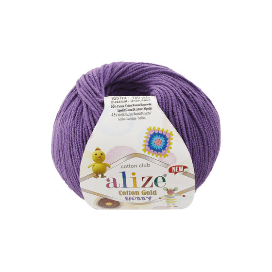 ALİZE COTTON GOLD HOBBY NEW ÖRÜ İPİ 50 GR. 165 MT