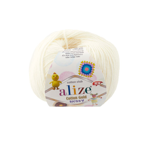 ALİZE COTTON GOLD HOBBY NEW ÖRÜ İPİ 50 GR. 165 MT
