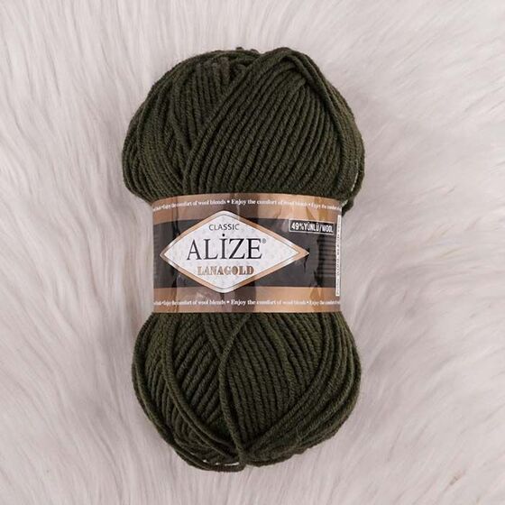 ALIZE LANAGOLD KNITTING YARN 100 GR