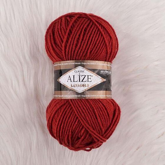 ALIZE LANAGOLD KNITTING YARN 100 GR