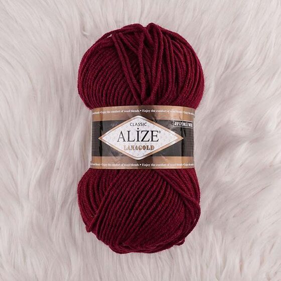 ALIZE LANAGOLD KNITTING YARN 100 GR