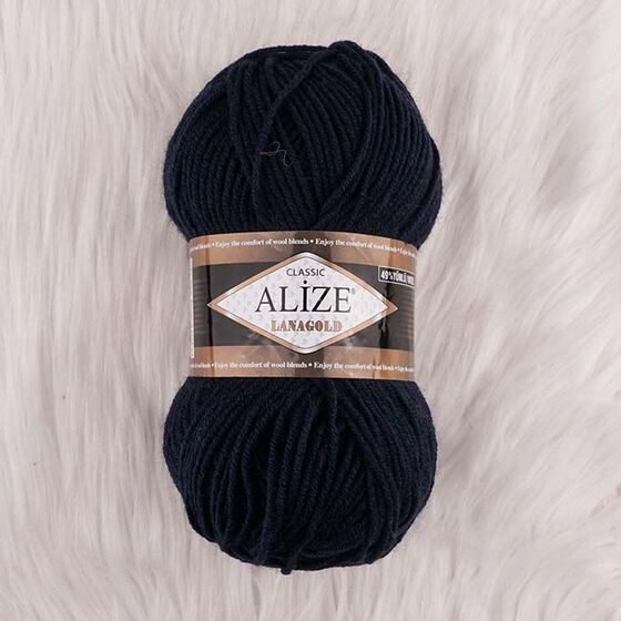 ALIZE LANAGOLD KNITTING YARN 100 GR