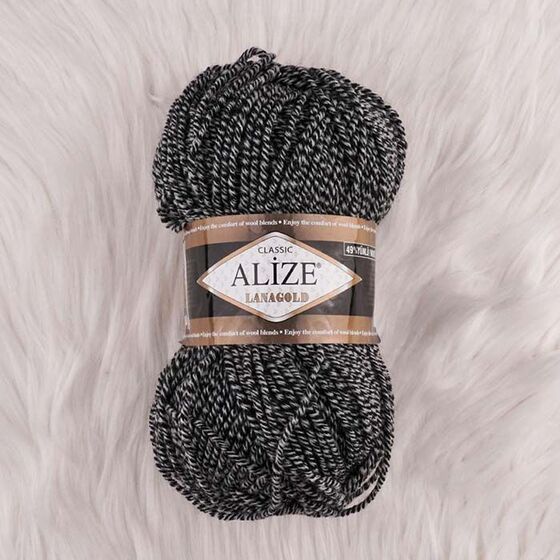 ALIZE LANAGOLD KNITTING YARN 100 GR