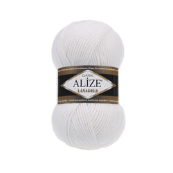 ALİZE LANAGOLD ÖRGÜ İPİ 100 GR - Thumbnail