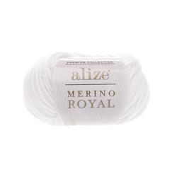 ALİZE MERİNO ROYAL ÖRGÜ İPİ 50 GR. 100 MT - Thumbnail