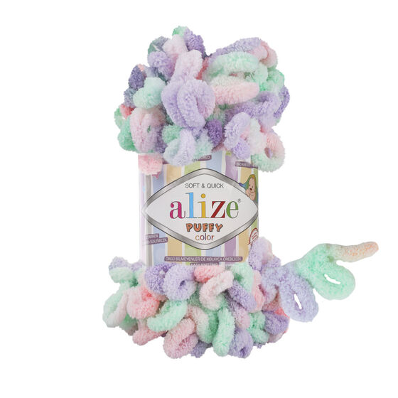 ALIZE PUFFY COLOR KNITTING YARN ALIZE PUFFY COLOR KNITTING YARN