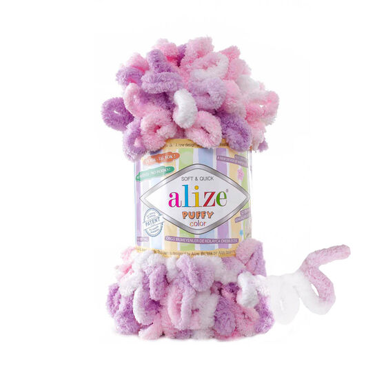 ALIZE PUFFY COLOR KNITTING YARN ALIZE PUFFY COLOR KNITTING YARN