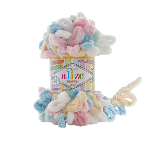 ALIZE PUFFY COLOR KNITTING YARN ALIZE PUFFY COLOR KNITTING YARN