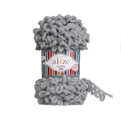 ALIZE PUFFY FINE KNITTING YARN - Thumbnail