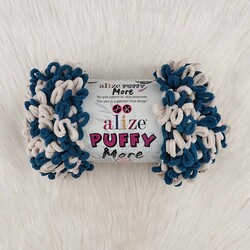 ALIZE PUFFY MORE KNITTING YARN 150 GR 11.50 MT. - Thumbnail