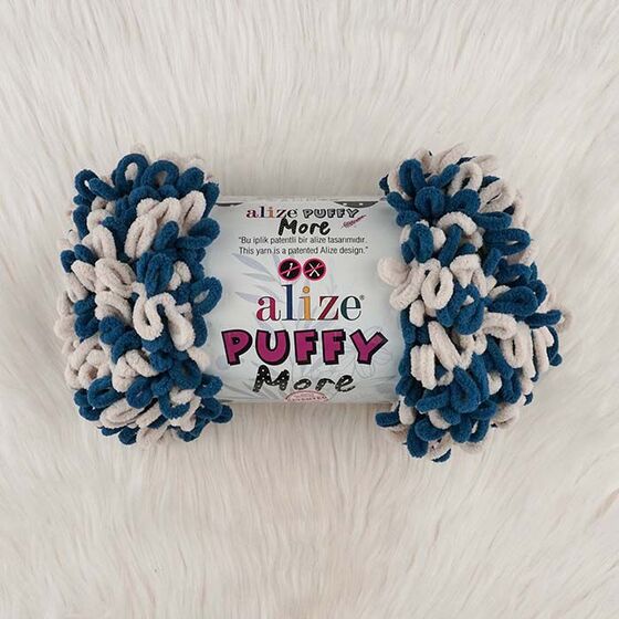 ALIZE PUFFY MORE KNITTING YARN 150 GR 11.50 MT.