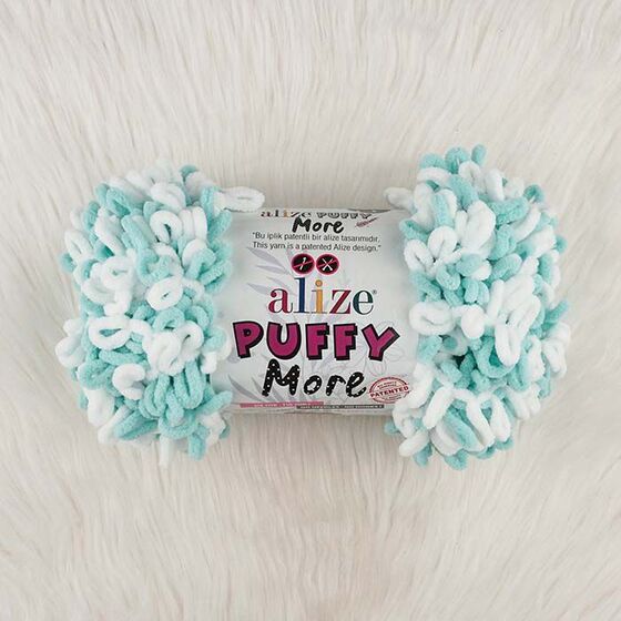 ALIZE PUFFY MORE KNITTING YARN 150 GR 11.50 MT.
